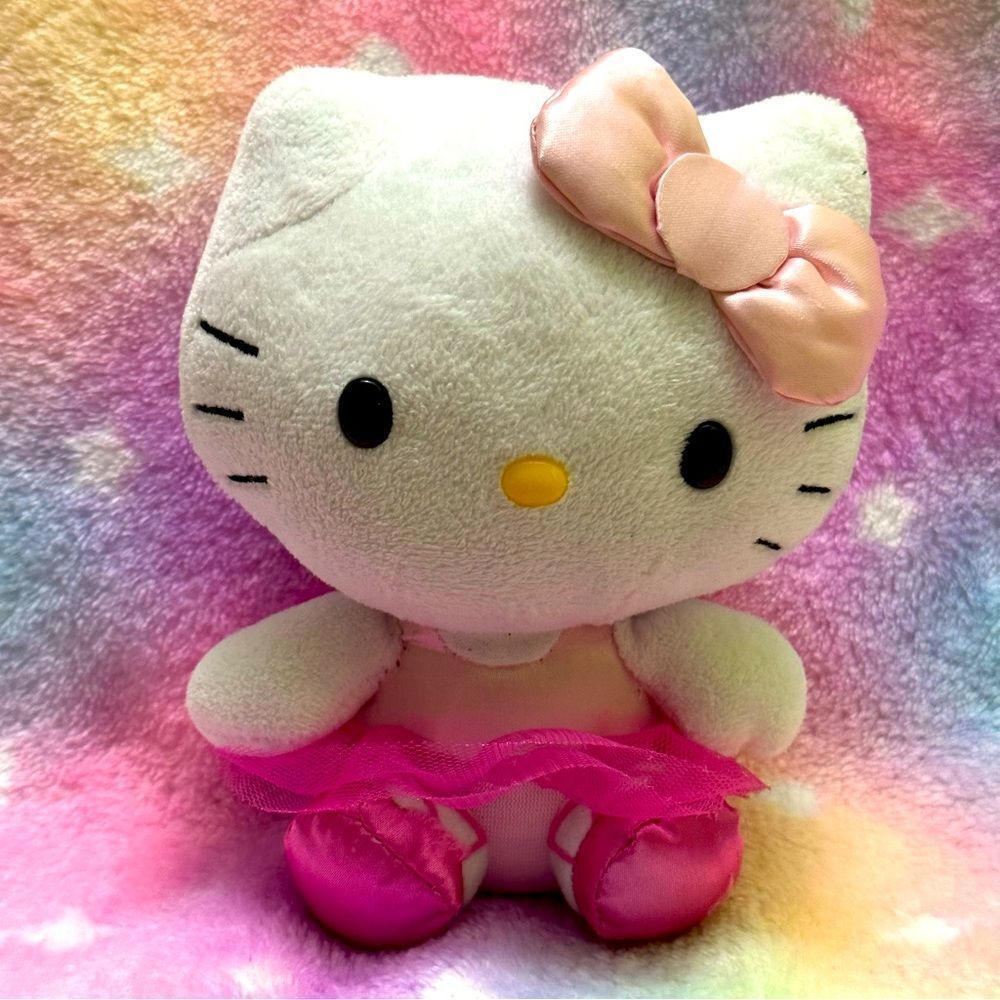 Hello Kitty by Ty Beanie babies ballerina plush doll